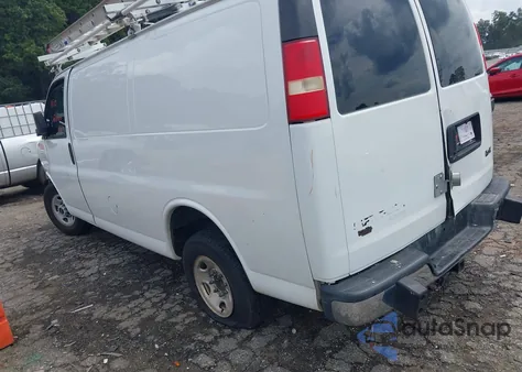 2015 GMC Savana 2500 Work Van from USA, damaged, VIN 1GTW7FCF0F1903180